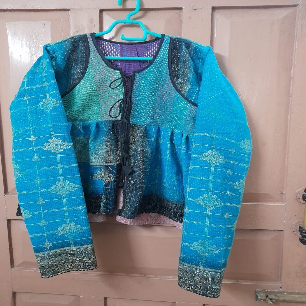 Kantha Short Jacket