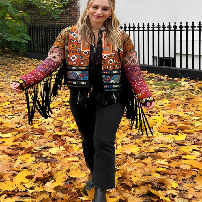 Banjara Suede Fringe Jacket
